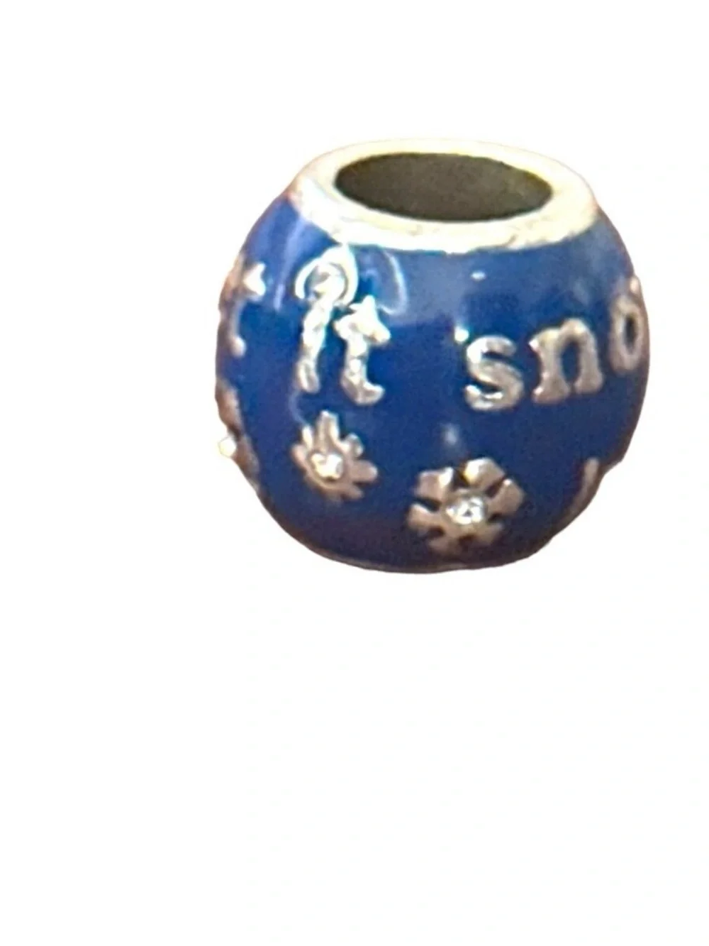 ❄️🆕❄️Brighton Let It Snow Charm /Bead/Spacer